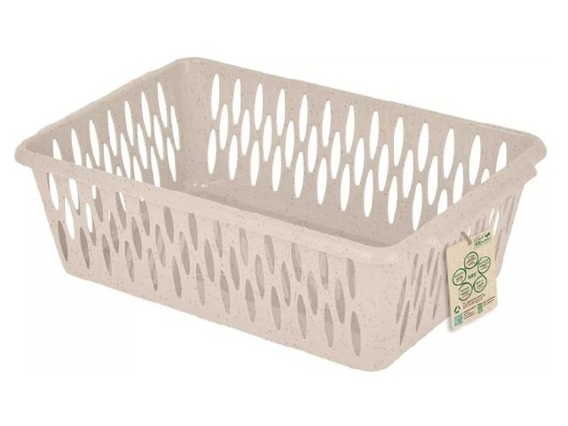 Корзинка для хранения Keeplex Light M 30х19,5х9,5см бежевый топаз